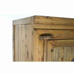 Kapp DKD Home Decor Kuusk Naturaalne Metall (85 x 44 x 194 cm) hind ja info | Vitriinkapid | kaup24.ee