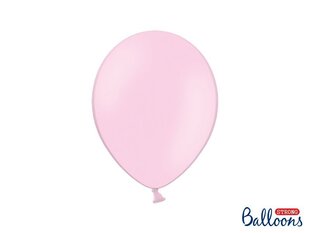 Tugevad õhupallid 27 cm Pastel Baby, roosa, 100 tk. цена и информация | Шары | kaup24.ee