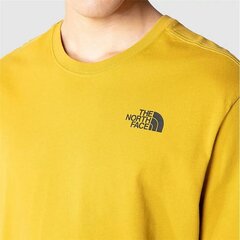 Lühikeste varrukatega T-särk, meeste The North Face Box Logo Kollane hind ja info | Meeste T-särgid | kaup24.ee