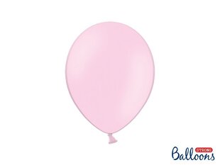 Tugevad õhupallid 27 cm Pastel Baby, roosa, 50 tk. цена и информация | Шарики | kaup24.ee