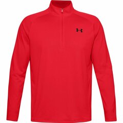 Pikkade varrukatega T-särk, meeste Under Armour Tech™ ½ Punane hind ja info | Meeste spordiriided | kaup24.ee