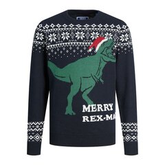 Sviiter, meeste ja naiste Jack & Jones T REX Meresinine hind ja info | Naiste kampsunid | kaup24.ee