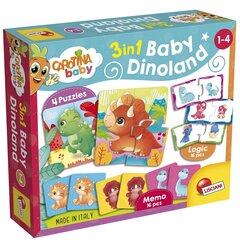 DANTE Lisciani Carotina Baby Dinoland 92529 цена и информация | Настольные игры, головоломки | kaup24.ee