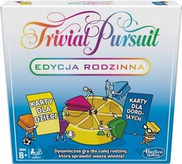 Pere lauamäng Trivial Pursuit Hasbro hind ja info | Lauamängud ja mõistatused | kaup24.ee