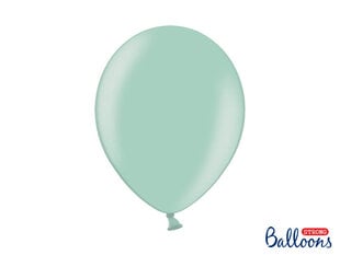 Tugevad õhupallid 30 cm Metallic, roheline, 100 tk. цена и информация | Воздушные шары | kaup24.ee