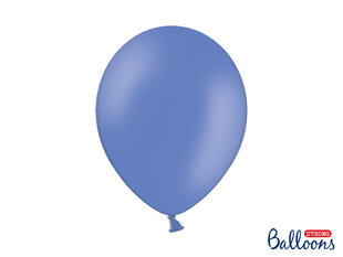 Tugevad õhupallid 30 cm Pastel, sinine, 100 tk. hind ja info | Õhupallid | kaup24.ee