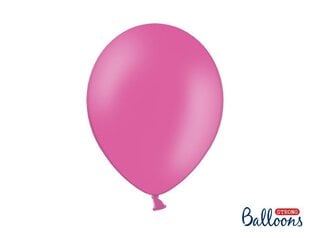 Tugevad õhupallid 30 cm Pastel Hot, roosa, 50 tk. цена и информация | Шары | kaup24.ee