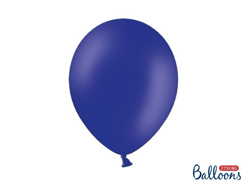 Tugevad õhupallid 30 cm Pastel Royal, sinine, 100 tk. hind ja info | Õhupallid | kaup24.ee