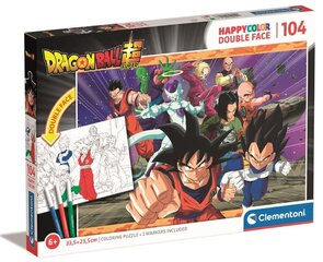 Värvipuzzle Clementoni Dragonball (104 Tükid, osad) hind ja info | Pusled | kaup24.ee