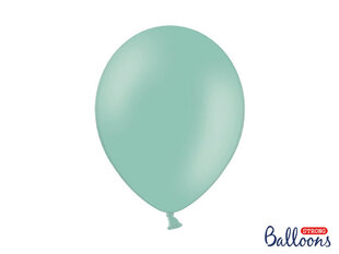 Tugevad õhupallid 30 cm Pastel, roheline, 100 tk. hind ja info | Õhupallid | kaup24.ee