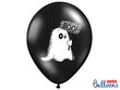 Õhupallid 30 cm Ghost Pastel, must, 6 tk. hind ja info | Õhupallid | kaup24.ee