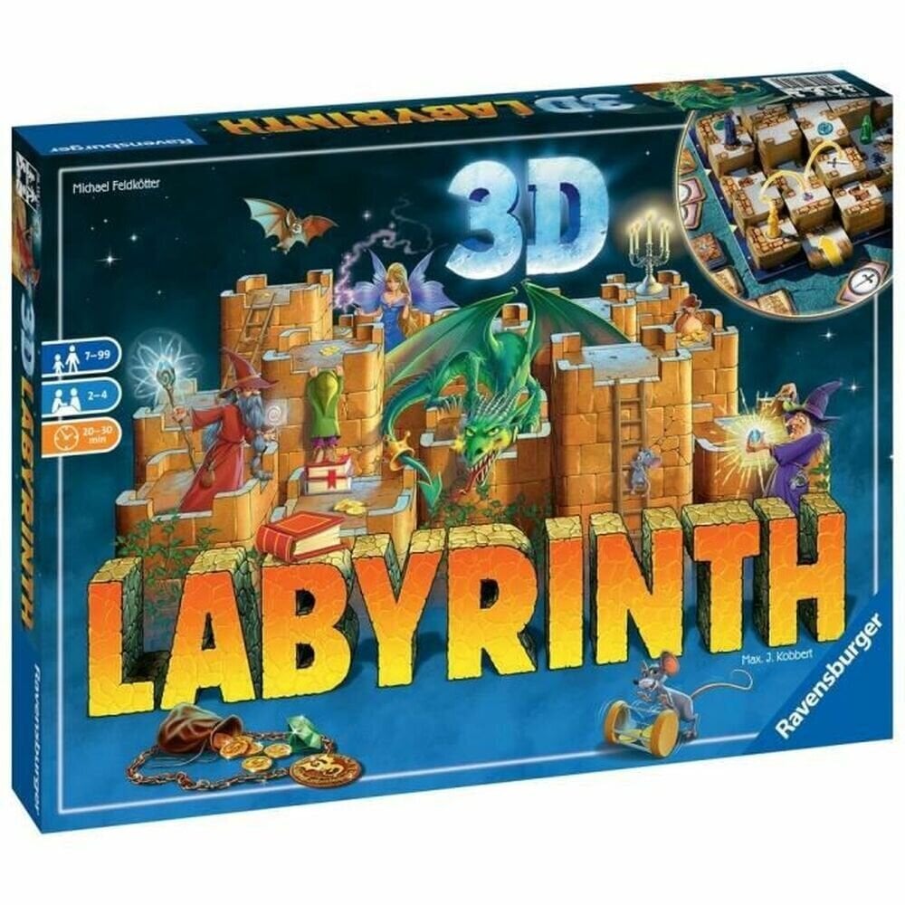 Lauamäng Ravensburger 3D Maze (FR) цена и информация | Lauamängud ja mõistatused | kaup24.ee