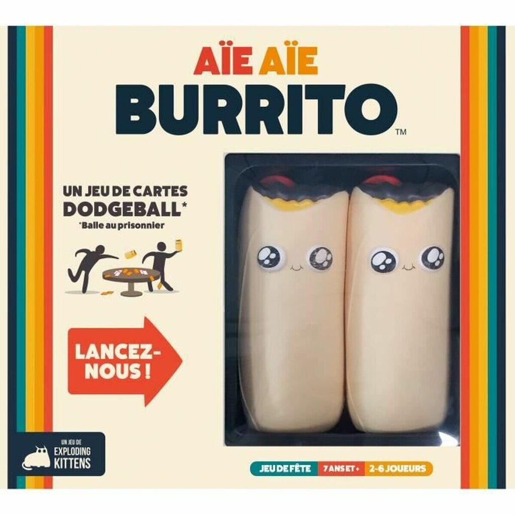 Lauamäng Asmodee Aïe Aïe Burrito (FR) цена и информация | Lauamängud ja mõistatused | kaup24.ee