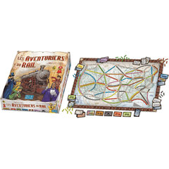 Настольная игра Asmodee The Adventurers of Rail USA (FR) цена и информация | Настольные игры, головоломки | kaup24.ee