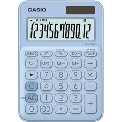 Калькулятор Casio MS-20UC Синий (2,3 x 10,5 x 14,95 cm) цена и информация | Канцелярские товары | kaup24.ee