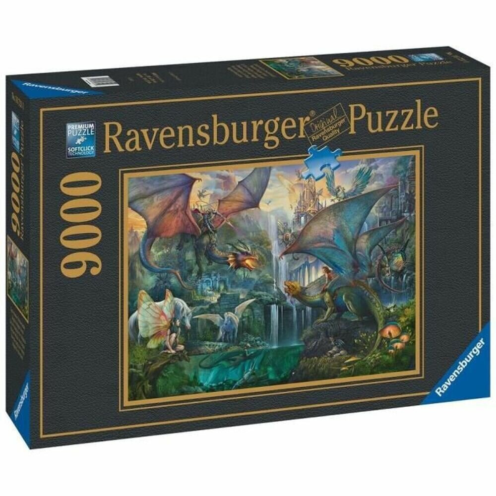 Pusle Ravensburger The Magic Forest of Dragons (9000 Tükid, osad) цена и информация | Pusled | kaup24.ee