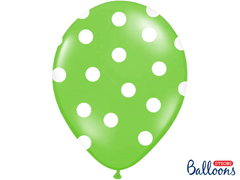 Õhupallid 30 cm Pastel Lime, roheline, 6 tk. hind ja info | Õhupallid | kaup24.ee