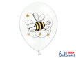 Õhupallid 30 cm Bees Pastel, erinevad värvid, 6 tk. hind ja info | Õhupallid | kaup24.ee