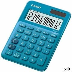 Калькулятор Casio MS-20UC 2,3 x 10,5 x 14,95 cm Синий (10 штук) цена и информация | Канцелярские товары | kaup24.ee