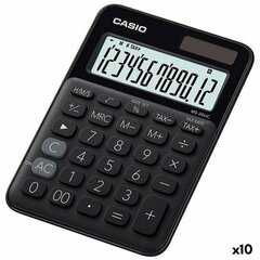 Калькулятор Casio MS-20UC 2,3 x 10,5 x 14,95 cm Чёрный (10 штук) цена и информация | Канцелярские товары | kaup24.ee