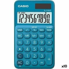 Калькулятор Casio SL-310UC Синий (10 штук) цена и информация | Канцелярские товары | kaup24.ee