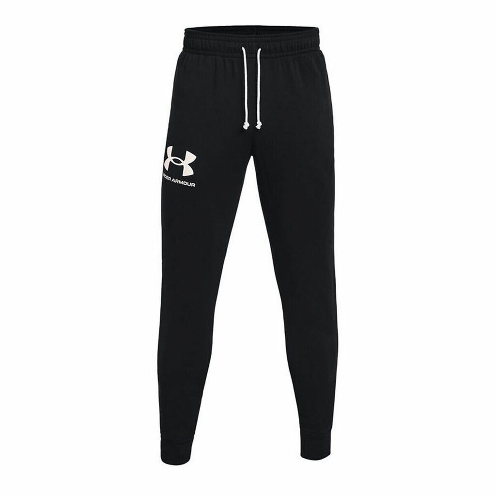 Dressipüksid meestele Under Armour Rivaal Terry Jogger, must hind ja info | Meeste spordiriided | kaup24.ee