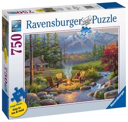 Ravensburgeri mõistatus 2D suurforming: jõekalda 750 elementi 16445 hind ja info | Pusled | kaup24.ee