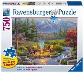 Ravensburger Puzzle 2d Большой формат: речный берег 750 Элементы 16445 цена и информация | Пазлы | kaup24.ee