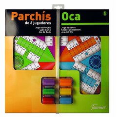 Parcheesi laud Fournier 40 x 40 cm hind ja info | Lauamängud ja mõistatused | kaup24.ee