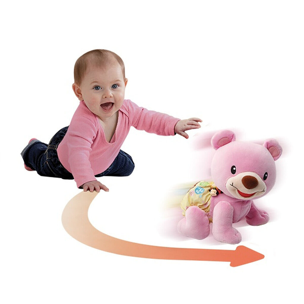 Pehme mänguasi Vtech Baby Bear, 1,2,3 Follow Me Muusikaline Roosa hind ja info | Pehmed mänguasjad | kaup24.ee