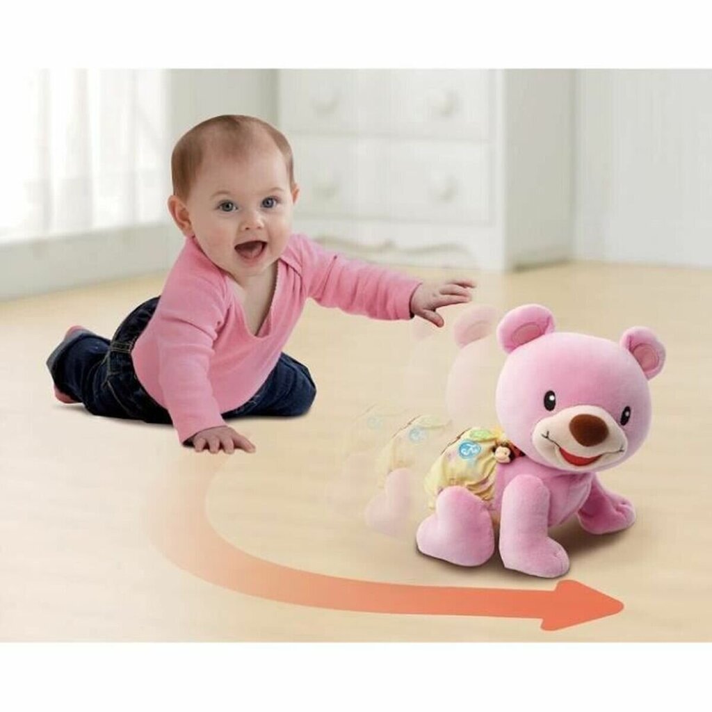 Pehme mänguasi Vtech Baby Bear, 1,2,3 Follow Me Muusikaline Roosa цена и информация | Pehmed mänguasjad | kaup24.ee