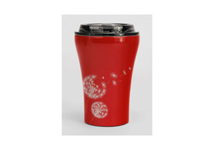 Kohvi termokruus Dr.Bacty Apollo 227 ml, keraamiline, Punane - Dandelion hind ja info | Termosed, termostassid | kaup24.ee