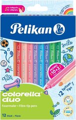 Pelikan 813846 kiudkirjanik Colorella duo C407, 12 pastakat voltimiskastis hind ja info | Kunstitarbed, voolimise tarvikud | kaup24.ee