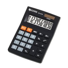 Kalkulaator Eleven SDC022SR lauale must 20/120 цена и информация | Канцелярские товары | kaup24.ee