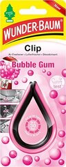 Wunder-Baum CLIP освежитель воздуха «BUBBLE GUM» цена и информация | Освежители воздуха для салона | kaup24.ee