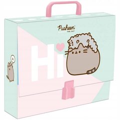 Käepidemega kaust St.Majewski Pusheen 716843, A4, 33x24,8x9 cm цена и информация | Канцелярские товары | kaup24.ee