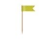 Tikukaunistused Mini Flags Bee, 7 cm, 1 karp/50 pk (1 pk/6 tk) цена и информация | Ühekordsed nõud | kaup24.ee