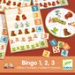 Hariduslik mäng - Bingo - Numbrid 1, 2, 3, DJECO DJ08258 цена и информация | Lauamängud ja mõistatused | kaup24.ee