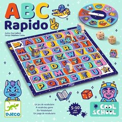 Educational board game - ABC Rapido, Djeco DJ08583 hind ja info | Lauamängud ja mõistatused | kaup24.ee