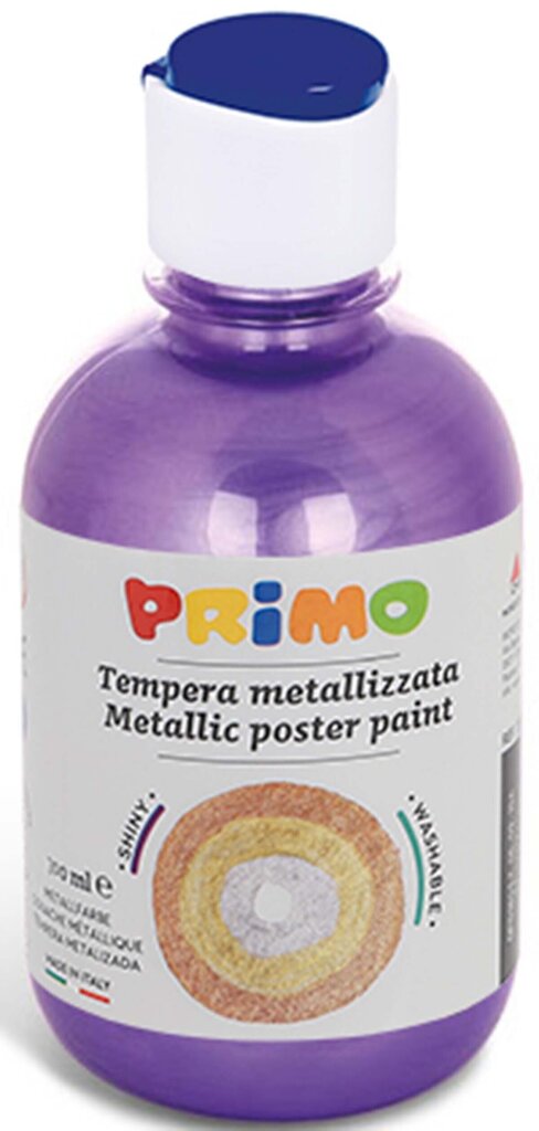 Guašš PRIMO, lilla metallik, 300 ml hind ja info | Kunstitarbed, voolimise tarvikud | kaup24.ee