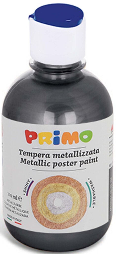 Guašš PRIMO, must metallik, 300 ml цена и информация | Kunstitarbed, voolimise tarvikud | kaup24.ee