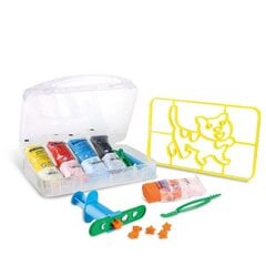 Plastiliin PRIMO Cat set, tarvikutega, 5 värvi цена и информация | Принадлежности для рисования, лепки | kaup24.ee