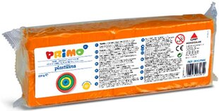 Plastiliin PRIMO, oranž, 550 g цена и информация | Принадлежности для рисования, лепки | kaup24.ee