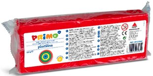 Plastiliin PRIMO, punane, 550 g hind ja info | Kunstitarbed, voolimise tarvikud | kaup24.ee