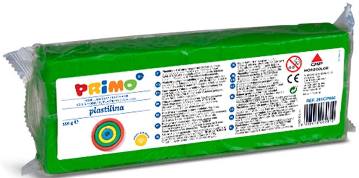 Plastiliin PRIMO, roheline, 550 g цена и информация | Kunstitarbed, voolimise tarvikud | kaup24.ee