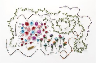 Ehete loomise komplekt CREATIVITY FOR KIDS Lillepärjad цена и информация | Принадлежности для изготовления украшений, бисероплетения | kaup24.ee