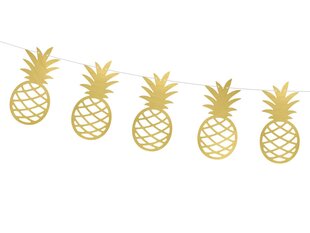 Vanik Aloha Pineapples, 1,5 m, 1 pk/40 tk цена и информация | Праздничные декорации | kaup24.ee