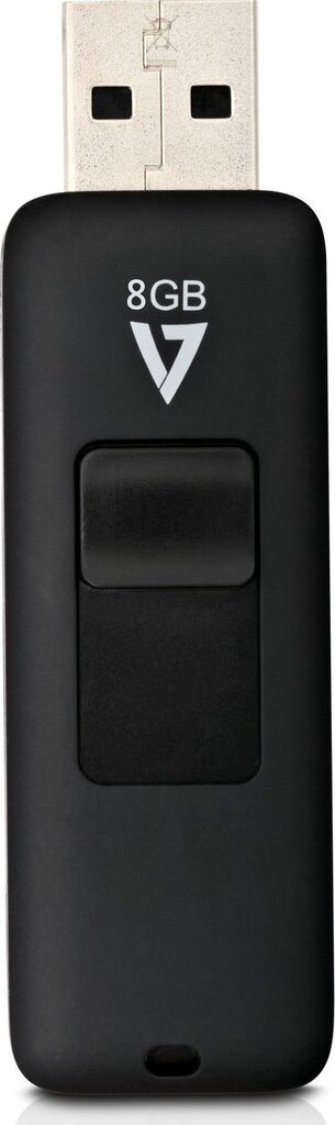 V7 Slider 8 GB USB 2.0 цена и информация | Mälupulgad | kaup24.ee