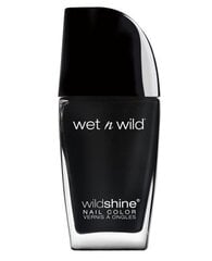 Küünelakk Wet n Wild Wild Shine 12,3 ml, Black Creme цена и информация | Лаки для ногтей, укрепители для ногтей | kaup24.ee