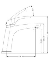 Valamusegisti hind ja info | Vannitoa segistid | kaup24.ee